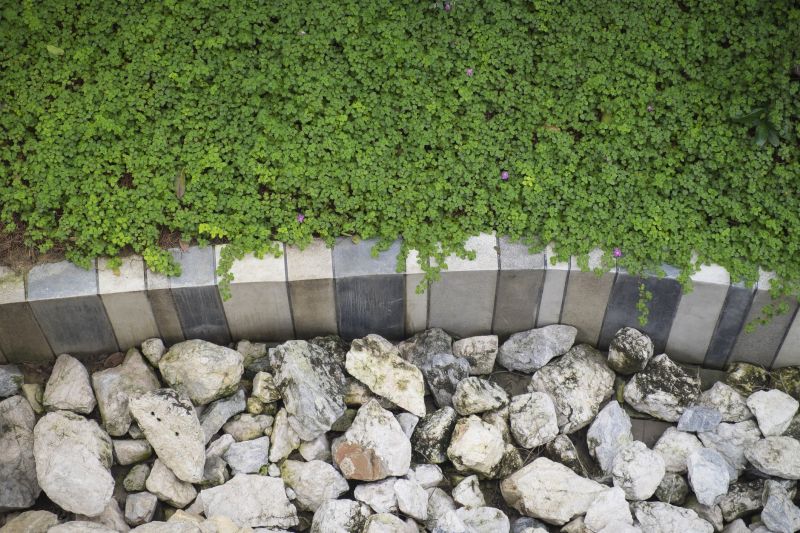 Concrete Yard Curbing