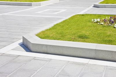 Concrete Yard Curbing
