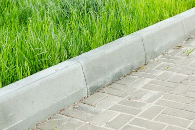 Concrete Yard Curbing