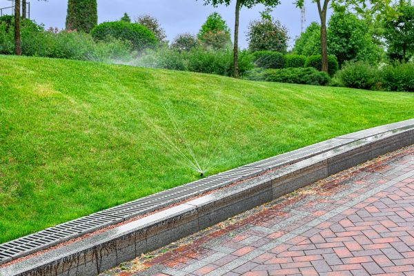 Backyard Curbing
